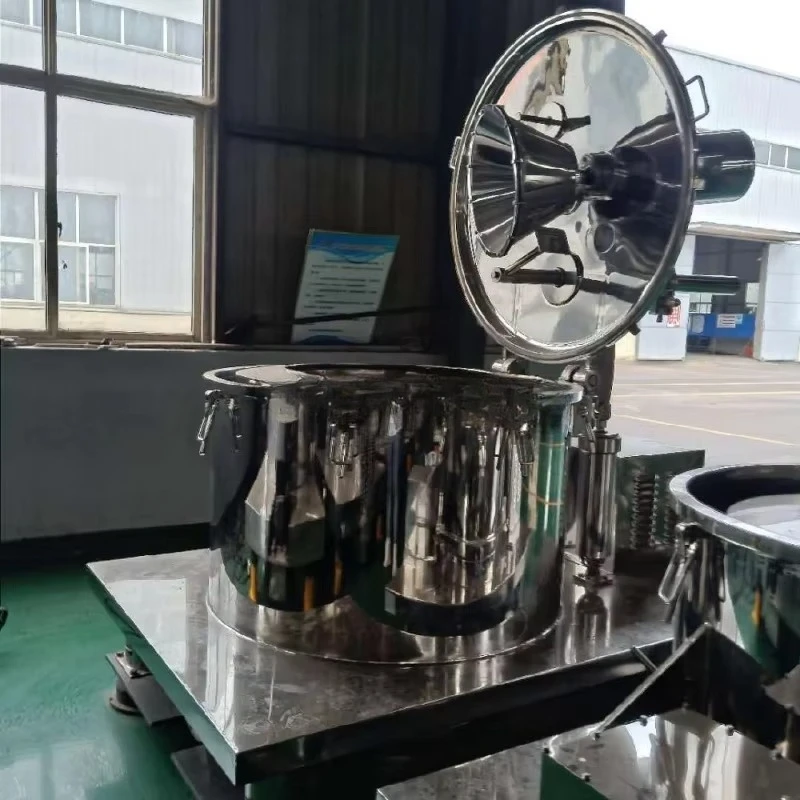 Plate Filter Centrifugal Extractor for Photobioreactor Algae Spirulina Chlorella Production