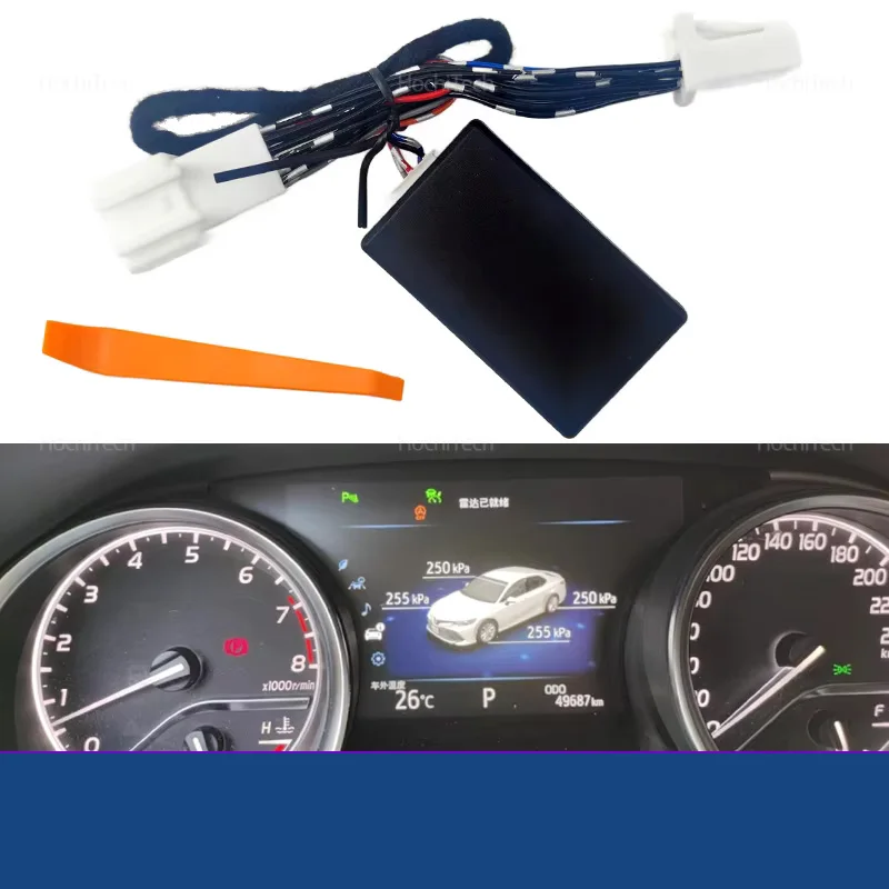 for Toyota RAV4 Wildlande Camry Corolla 2019-2024 TPMS Tire Digital LCD Display Auto Security Alarm Tyre Pressure Monitor System