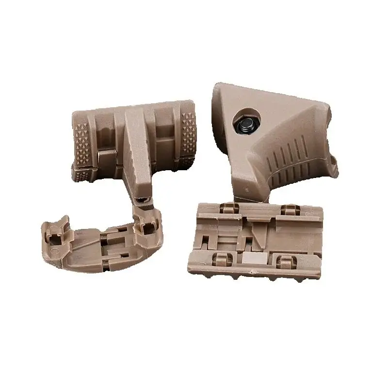 Protège-mains tactique en Nylon, Rail Picatinny de 20mm, Structure divisée modulaire, équipement Airsoft, accessoires de Protection des mains pour la chasse