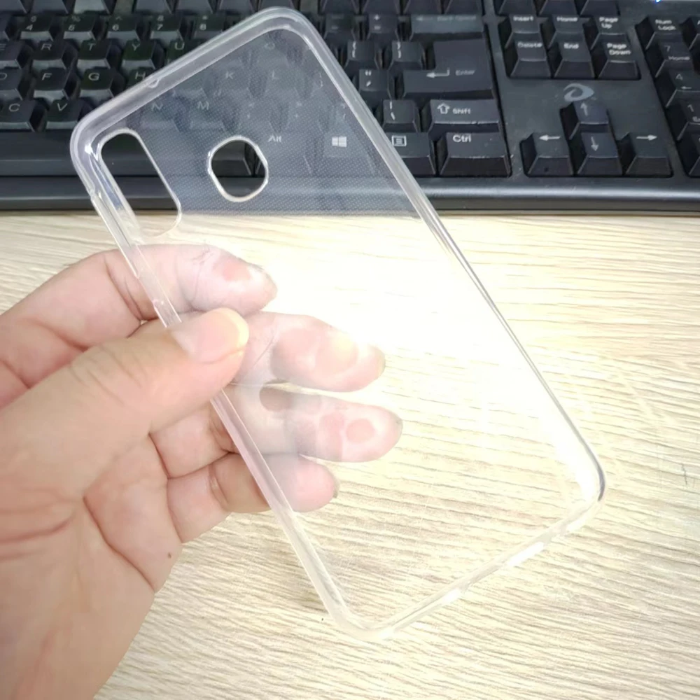 Hülle für Samsung Galaxy A40, transparent, weiches Silikon, TPU-Handyhülle für Samsung A40, Hülle A 40, transparente Hülle – Detail 4