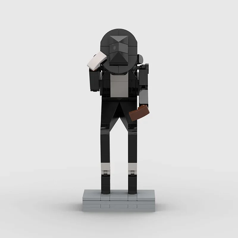Musik-Superstar Sänger Tänzer MJ Modell Michael Jackson Bausteine Lernspielzeug für Kinder Weihnachtsgeschenk – Detail 4