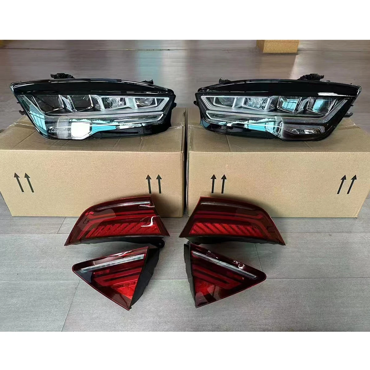 

Perfect Fitment Car Parts Bumpers Bodykit for Audi A7 C7 C7PA 2012 2013 2014 2015 Upgrade to 2016 Style.