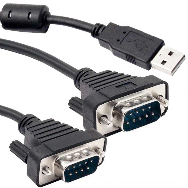 UT-8812 USB To 2 Port RS232 Converter USB To 2 Serial Conversion Cable