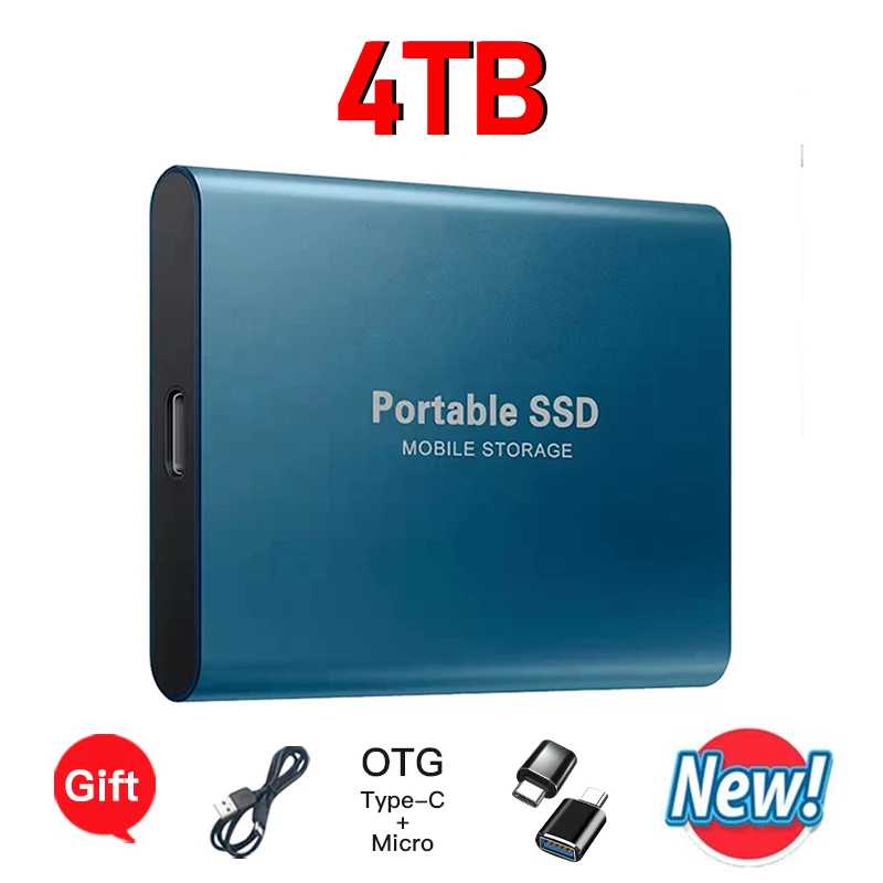 High speed external solid state drive 4TB portable external hard drive ssd 4TB external hard drive ssd hard drive for laptop mac