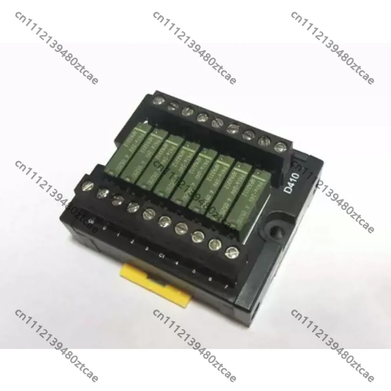 8 Bit Relay Module Wiring Terminal Block, IO Isolation Terminal Station for PLC Industrial Automation Control