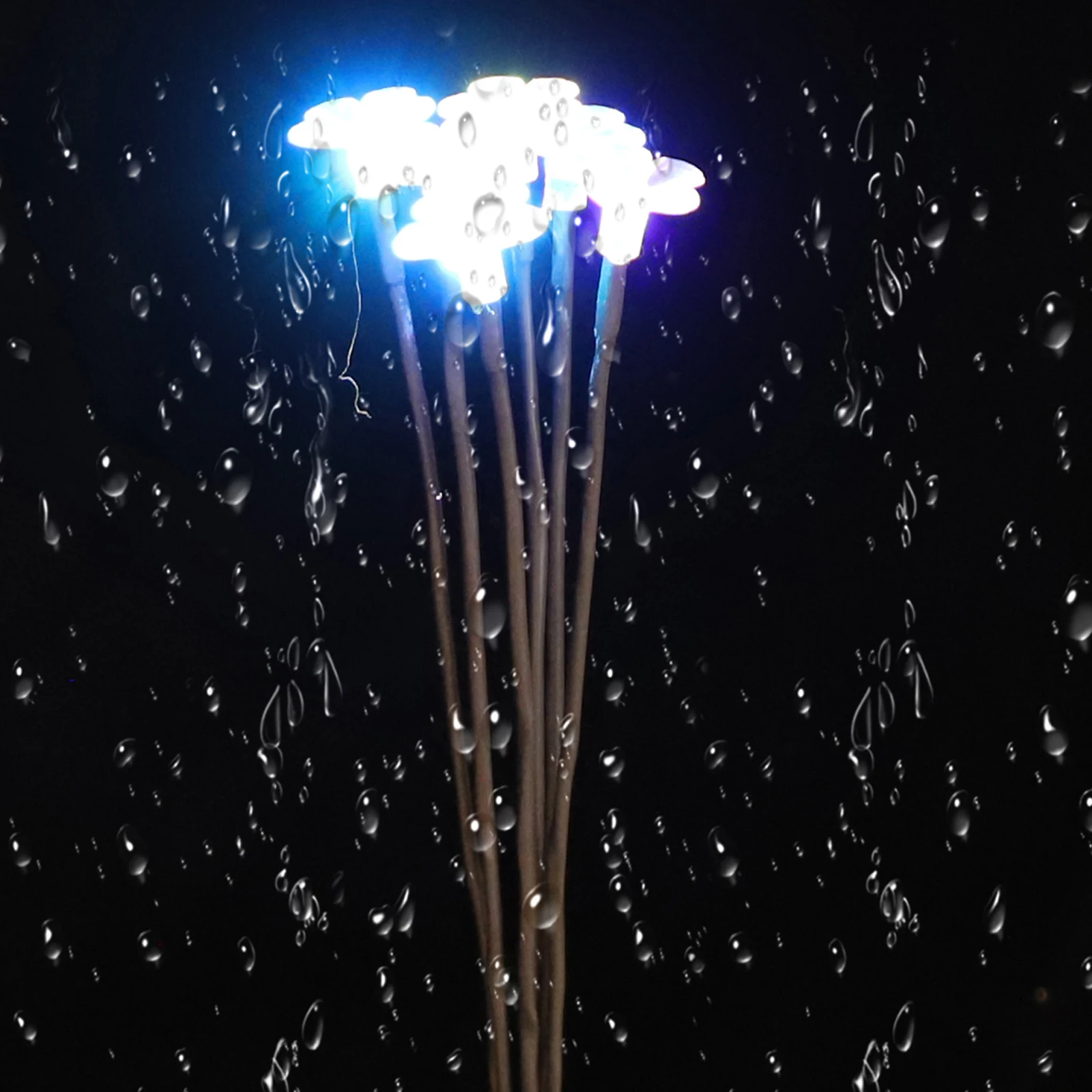 

Solar Powered Lights LED Stake Light Outdoor Yard Pathway Garden RGB Waterproof L Ground Light scape Lamp