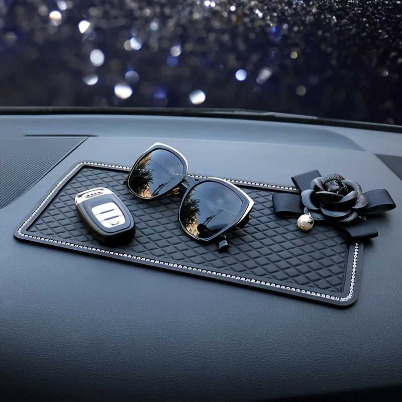 

1 шт. автомобильный нескользящий коврик, волшебные противоскользящие противоскользящие подушечки из ПВХ, приборная панель, липкий клейкий клейкий держатель для мобильного телефона, инструмент