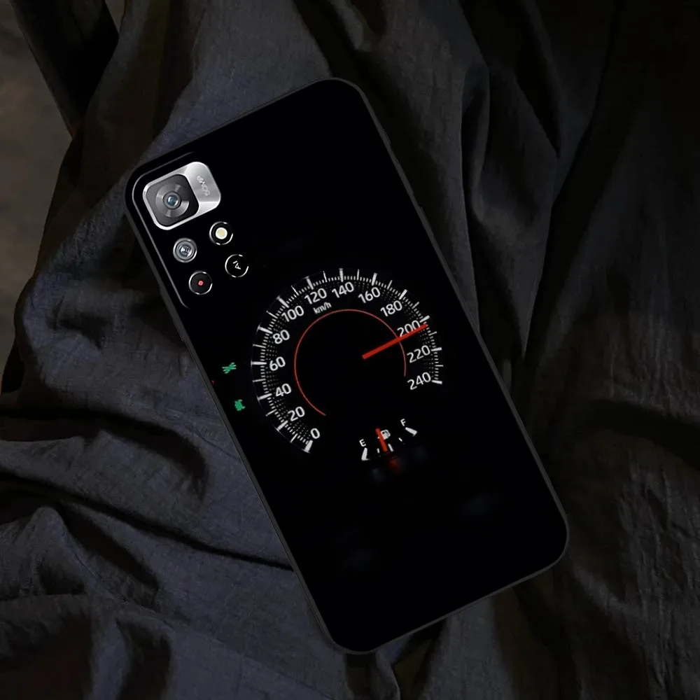 A-Automotive S-Speedometer Phone Case for Xiaomi redmi 10 11 12 13 14 lite pro ultra x tpro sultra spro s  5g  protective case