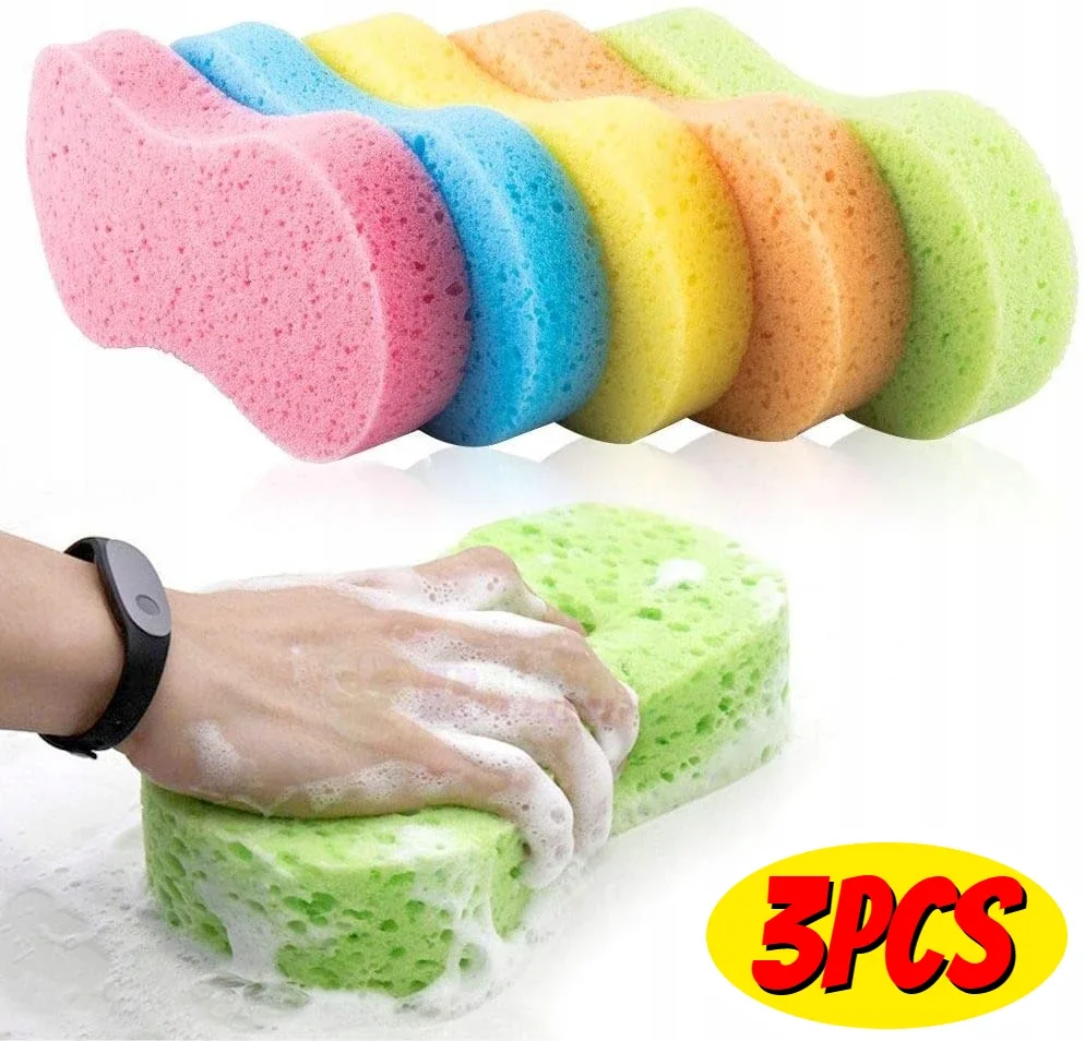 

Car Washing Sponges High-density Large Honeycomb 8-shaped Sponges Block Car Cleaning Waxing Tools Cleaning Accessories