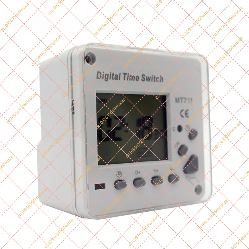 ManHua Digital Timer Switch Automatic  Electronicl MT711 Programmable Time with LCD Display