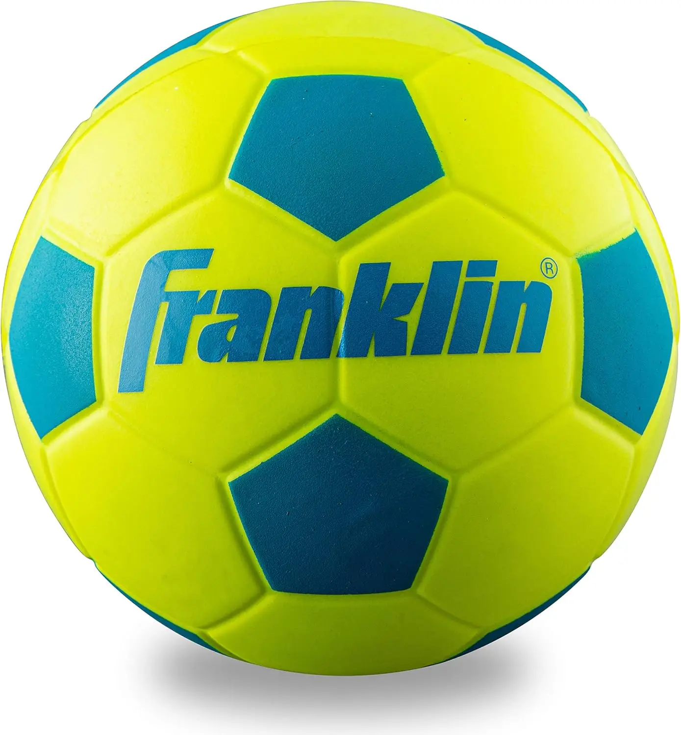 

Soft Foam Soccer Ball for Indoor and Outdoor Play, Mini Size 6.5 Inch, Yellow Practice Toy