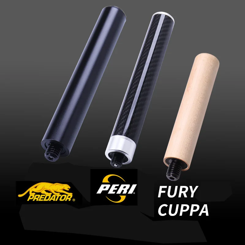 CUPPA-Extended Section Billiard Cue for JFLOWES Cuetec Grip Extender Pool Stick Snooker Maple Carbon Fibre