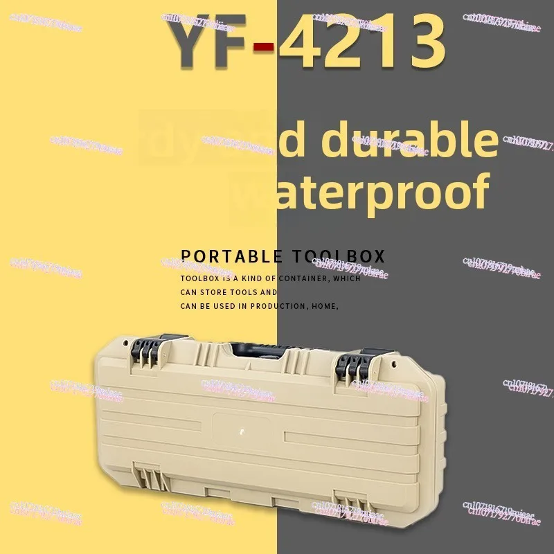 Long Waterproof and Moisture-proof Toolbox Instrument and Equipment Portable Safety Box