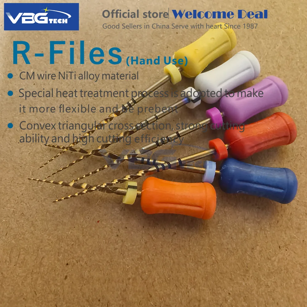 เครื่องมือรักษารากฟันแบบโรตารี่ชนิดเงิน พร้อมระบบกระตุ้นความร้อน ขนาด 31 มม. รุ่น SX-F3 สำหรับทันตแพทย์ ใช้สำหรับการรักษารากฟันซ้ำ