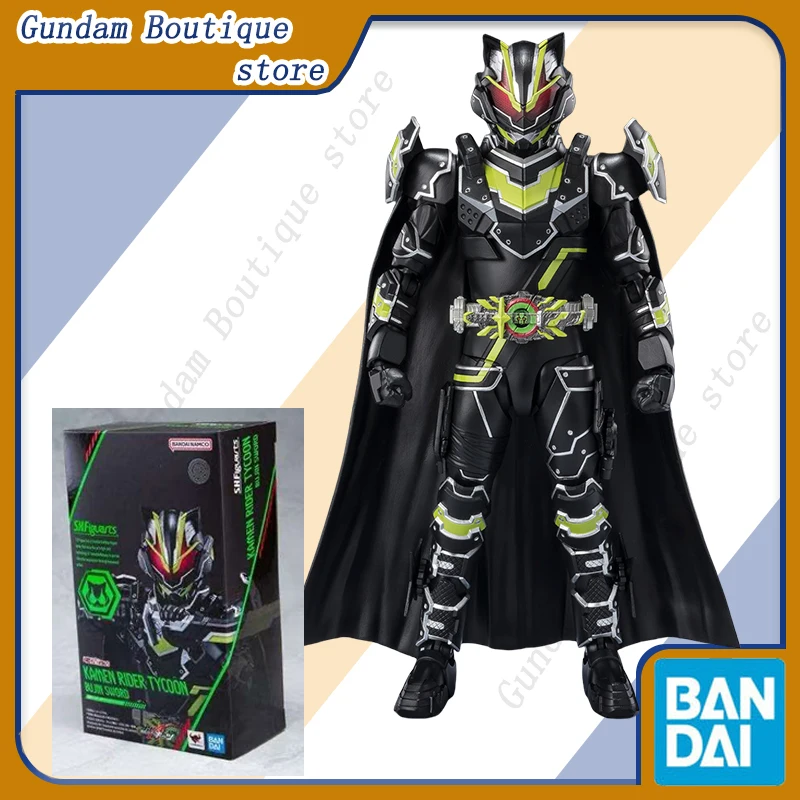 Bandai Echt SHF KAMEN RIDER TYCOON BUJIN ZWAARD Anime Action Figure Collectible Gewrichten Beweegbare ModelToy Ornament Gift Kinderen