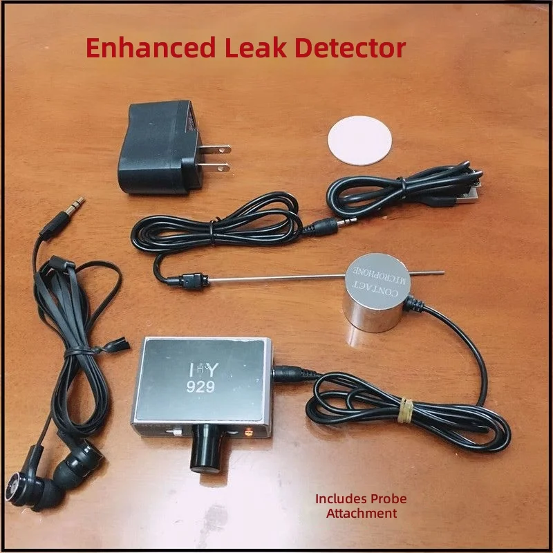Enhanced version listening sound amplifier wall pipe listening to water leakage sound detection wireless sound transmitter