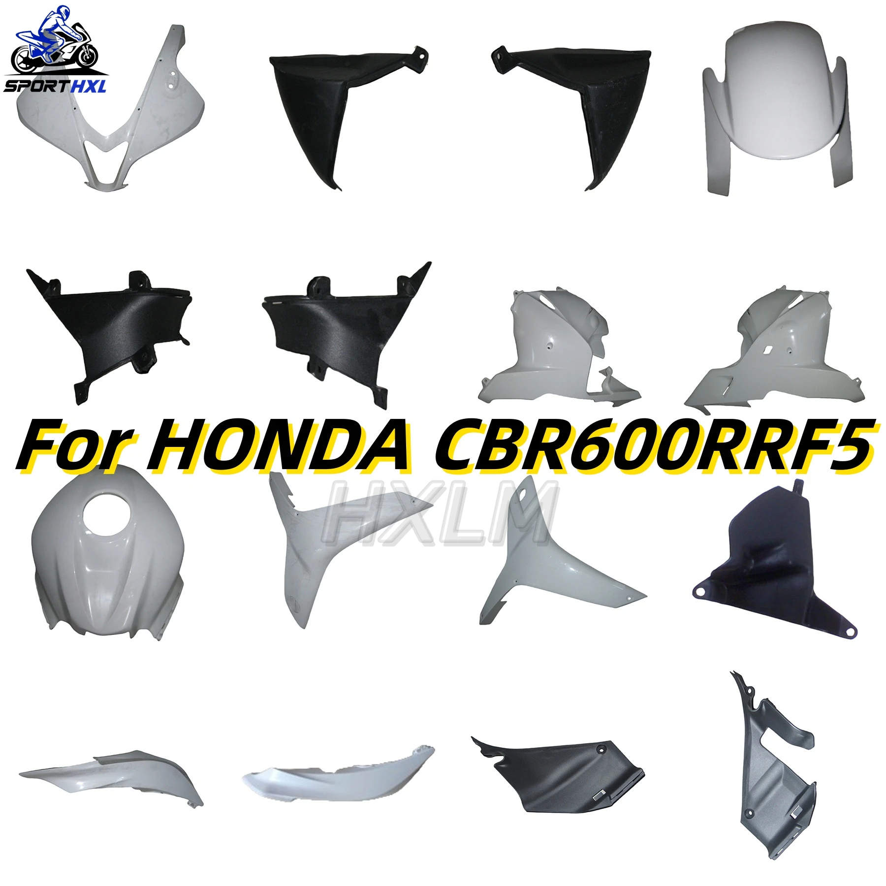 Motorcycle Fairings Kit for HONDA CBR600RR F5 07 08 09 CBR 600RR 2007 2008 2009 ABS Injection Molding Unpainted Bodywork Set