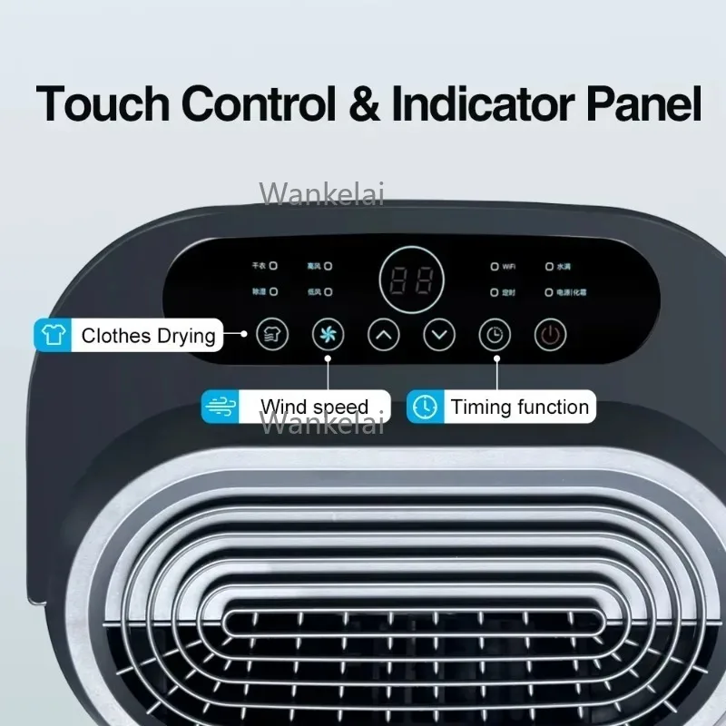 مزيل الرطوبة بالضاغط المعتمد DYD-Z12A 12L R290 منفذ صغير لتنقية الهواء مزيل الرطوبة المنزلي