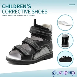 Sandalias ortopédicas para niños pequeños, zapatos correctivos para niños y niñas, corregir los problemas de los pies, caminar con los pies, pie plano