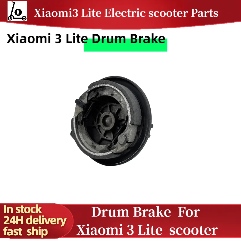 Rear  Wheel Drum Brake Aluminum Alloy Brake Pads For Xiaomi 3 Lite Electric Scooter Kickscooter Drum Brake Accessories