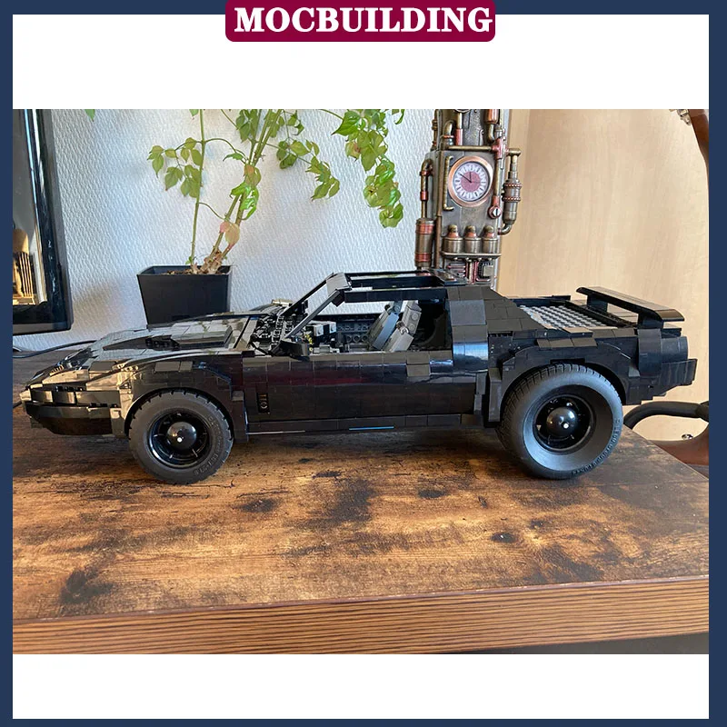 MOC Sports Car Batmobile UCS Series Car Model Building Block The Animated Film Transportation Vehicle Collection Series Toys