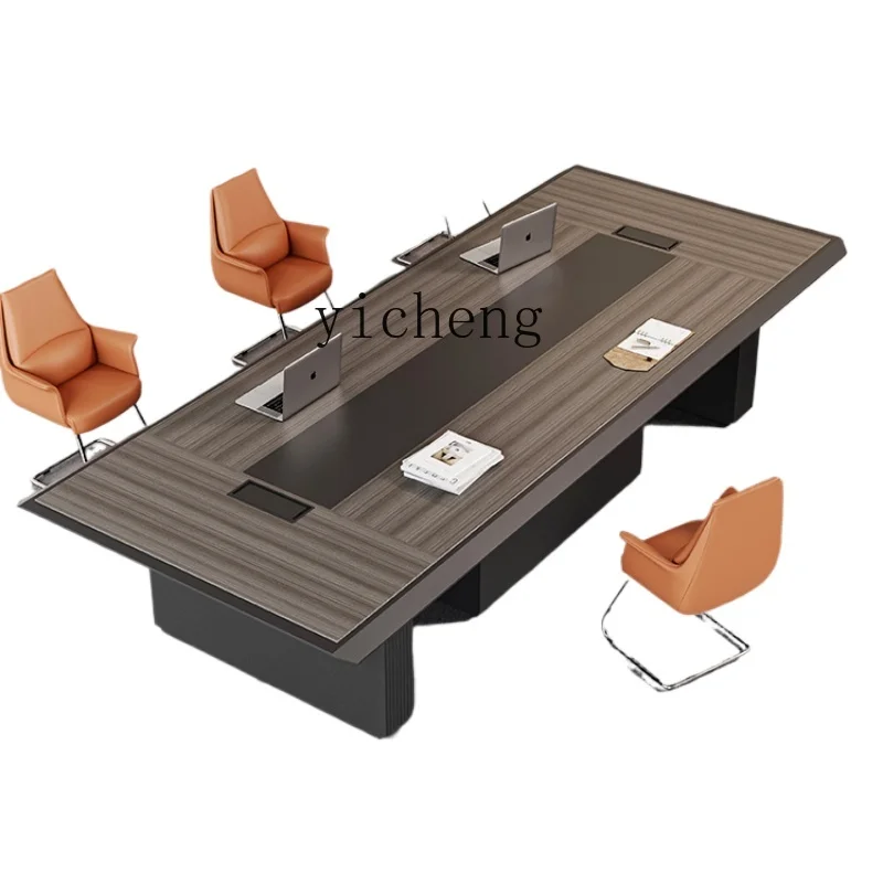 

XL Training Table Office Conference Room Table and Chair Combination Furniture