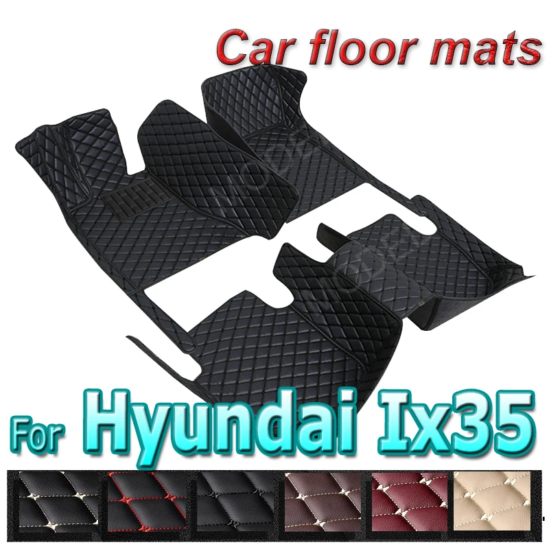 

Custom 3D Car Floor Mats for Hyundai Ix35 2018-2023 Elantra 2018-2023 Veloster 2011-2020 Interior Accessories Artificial Leather