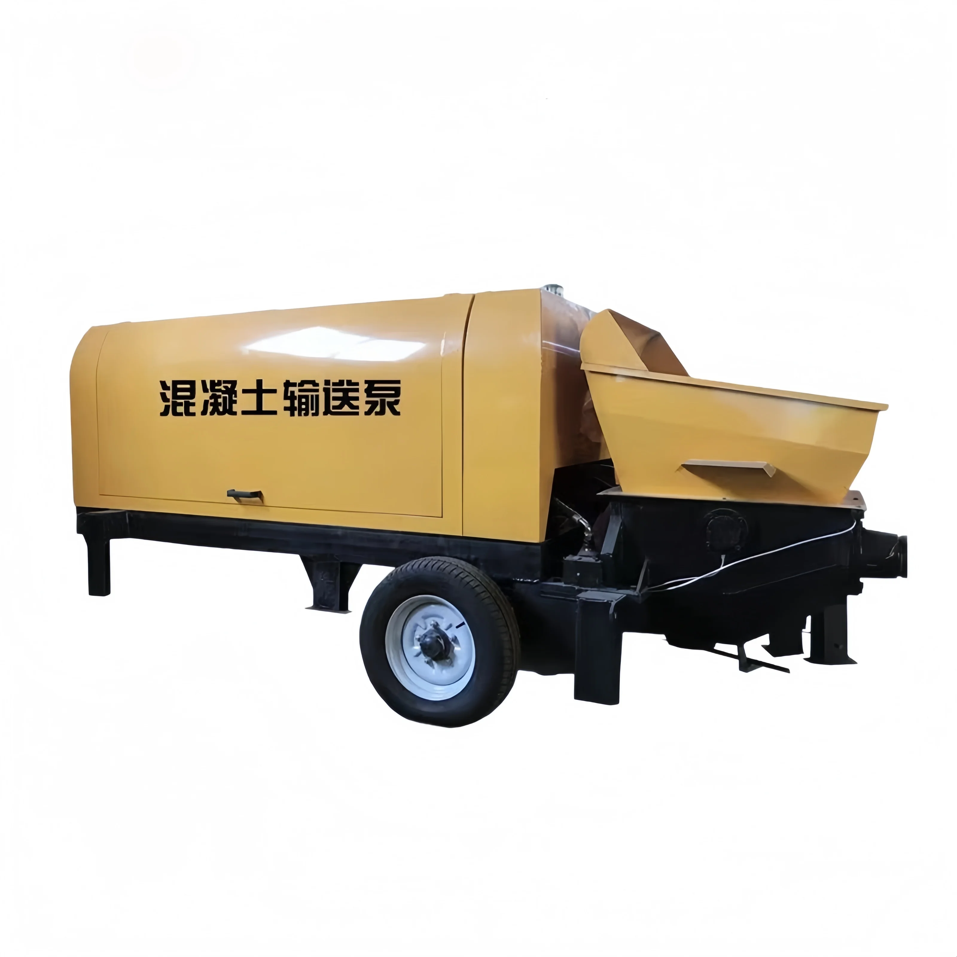 High Power Concrete Conveying Pump, Large Diesel Secondary Structural Column Pump Machine Hot-selling