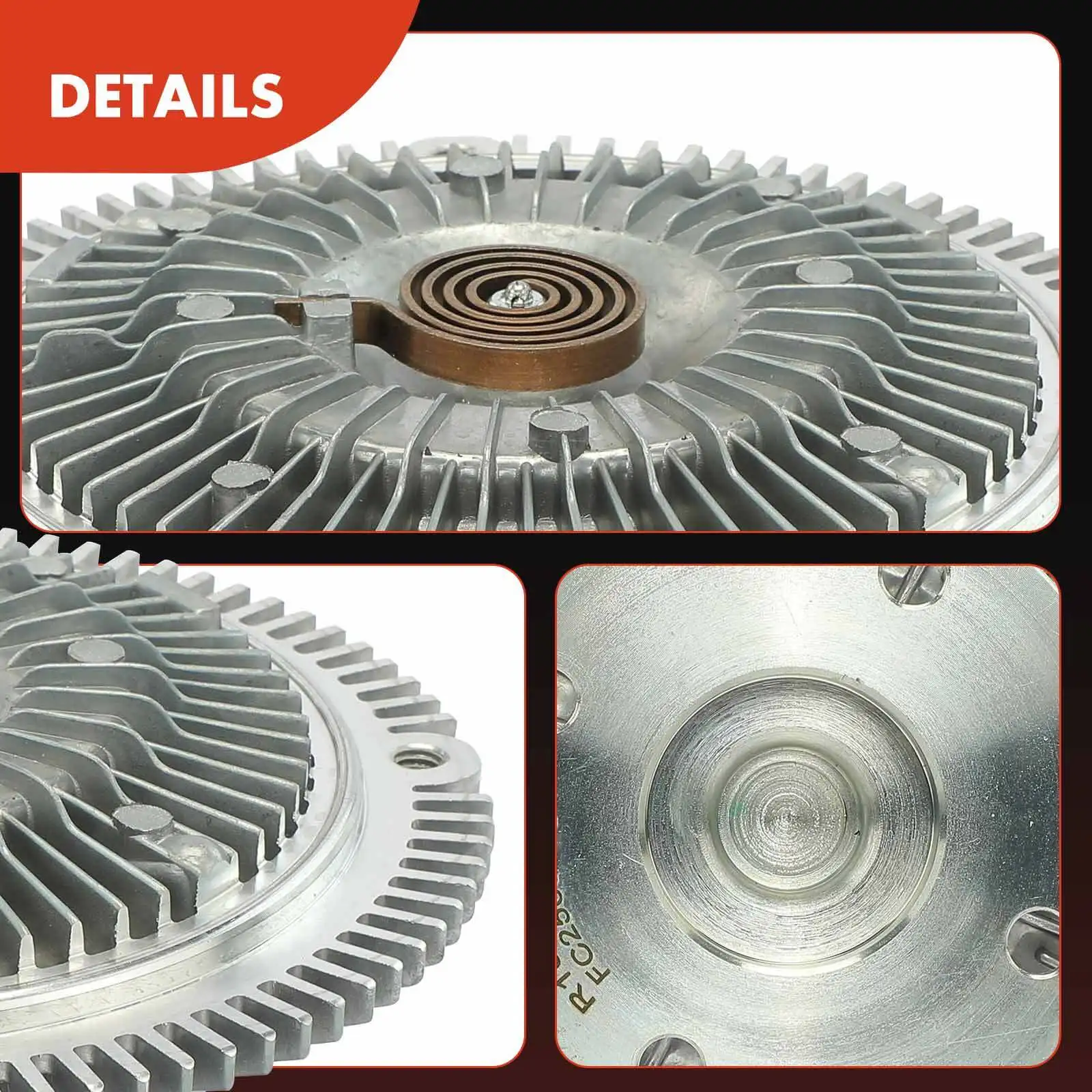 قابض مروحة تبريد Rosestar لنيسان ماكسيما باثفندر D21 280ZX 300ZX 200SX 240SX M30 21082-86G00، 2560