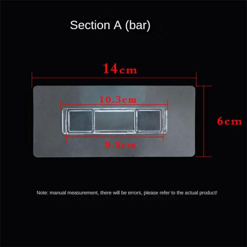 Non Punching Strong Adhesive Wall Mounted Tissue Box Storage Patch Durable Non Marking Adhesive Patch