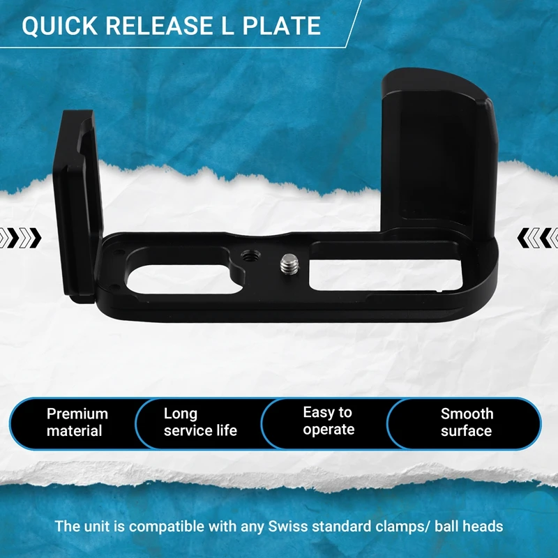 Quick Release L Plate/Bracket Holder Hand Grip Base For Fujifilm Fuji X100f X100f X100f Camera Ball Head