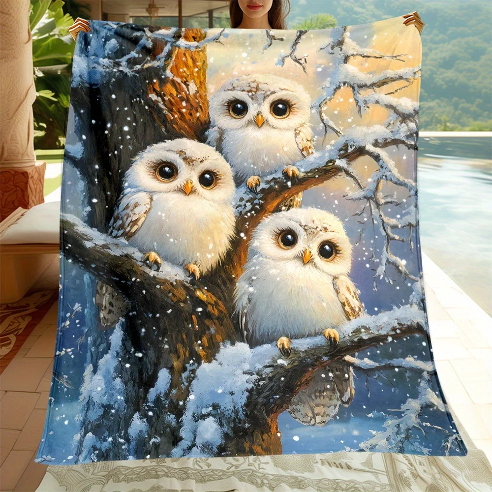 Large Wildlife Landscape Lightweight Blanket Perfect For Outdoor Enthusiasts Campers And Adult Adventure Themed Warmth Accessory