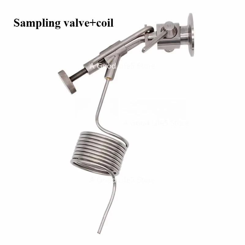 

Applicable To Beer Fermentation Tank Sampling Valve Conical Fermentation Tank Sampling Coil Quick-loading Defoamer Valve