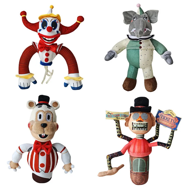 

Новая аниме-игра Secret Of The Mimic, плюшевые игрушки, клоун, мультяшная кукла, мягкая игрушка-животное, коллекционные подарки для детей