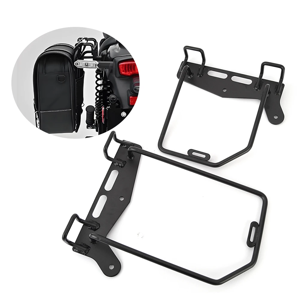 Side Luggage Rack Saddlebag Bracket for Kawasaki Eliminator 500 450 400 500SE 2023 2024 2025 Side Trunk Bag Support Mount Holder