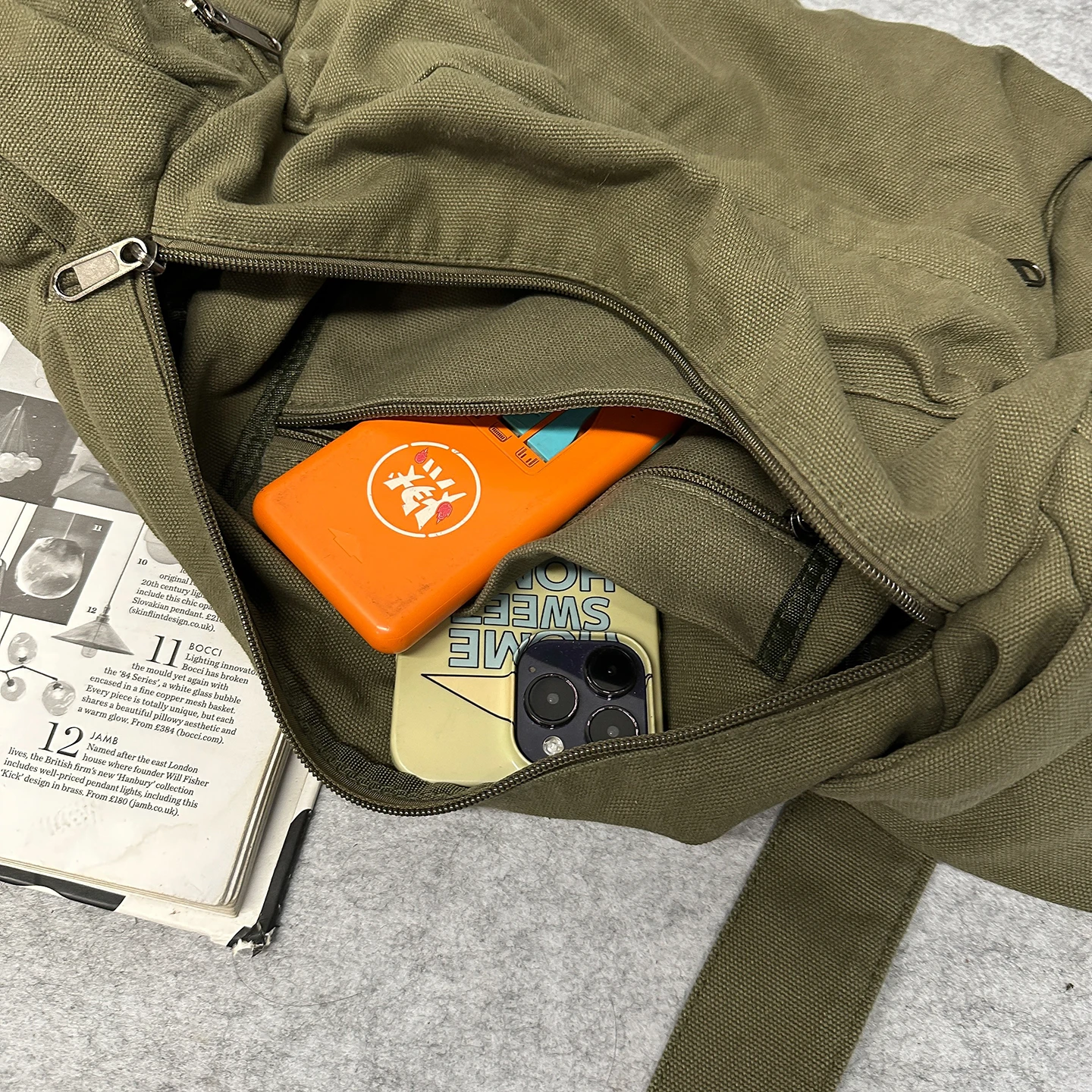 100% Cotton Shoulder Bags Women Large Capacity Canvas Tooling Packages Korea Style Cloth Crossbody Bags Solid Messenger Bags