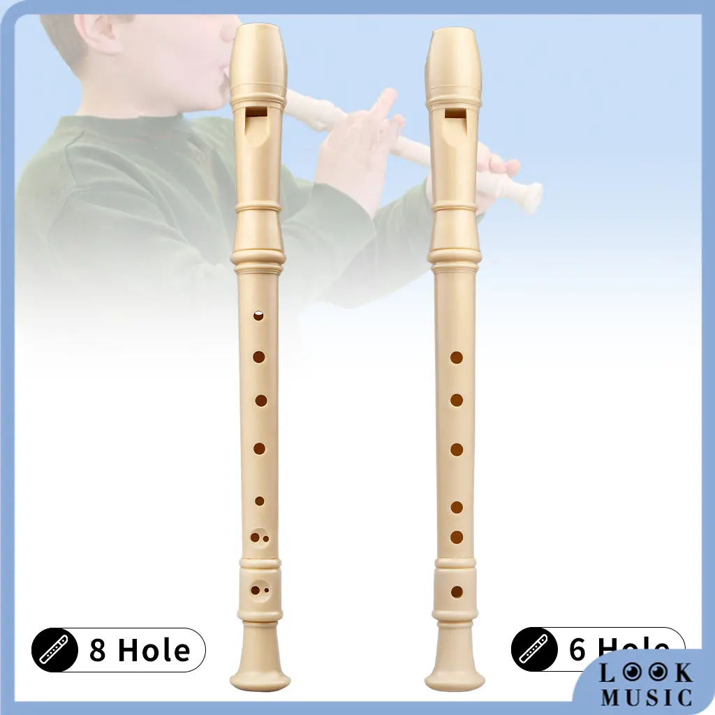 

SWAN Flute Germany Type 6-Holes & 8 Holes Recorders Soprano Recorder For Student Beginner Woodwind Instruments Part Accessories