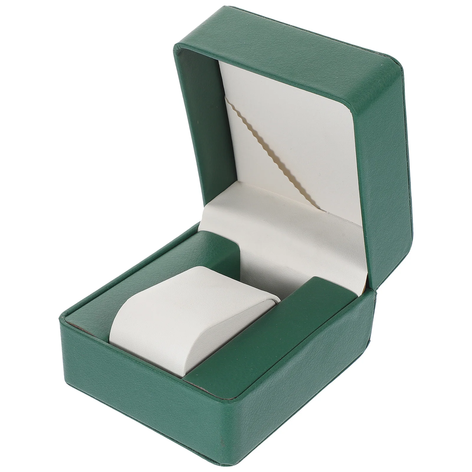 صندوق تخزين ساعات من البولي يوريثان الفاخر، حافظة عرض منظمة واحدة لمعظم الأحجام من إكسسوارات الساعات #1