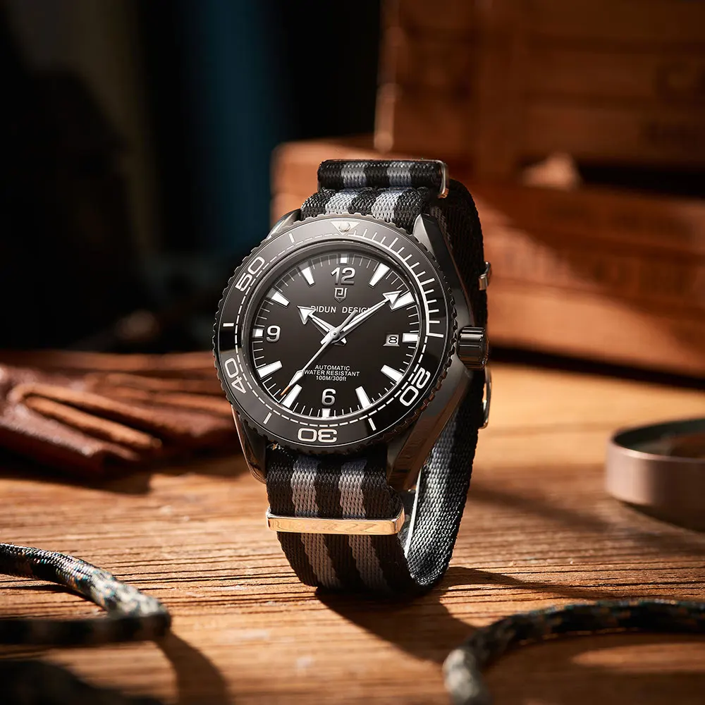 DIDUN 2025 New Men's Mechanical Watches Top Luxury Brand Men Automatic Watch For Men Diver Wristwatch Japan Miyota 8215 Movement