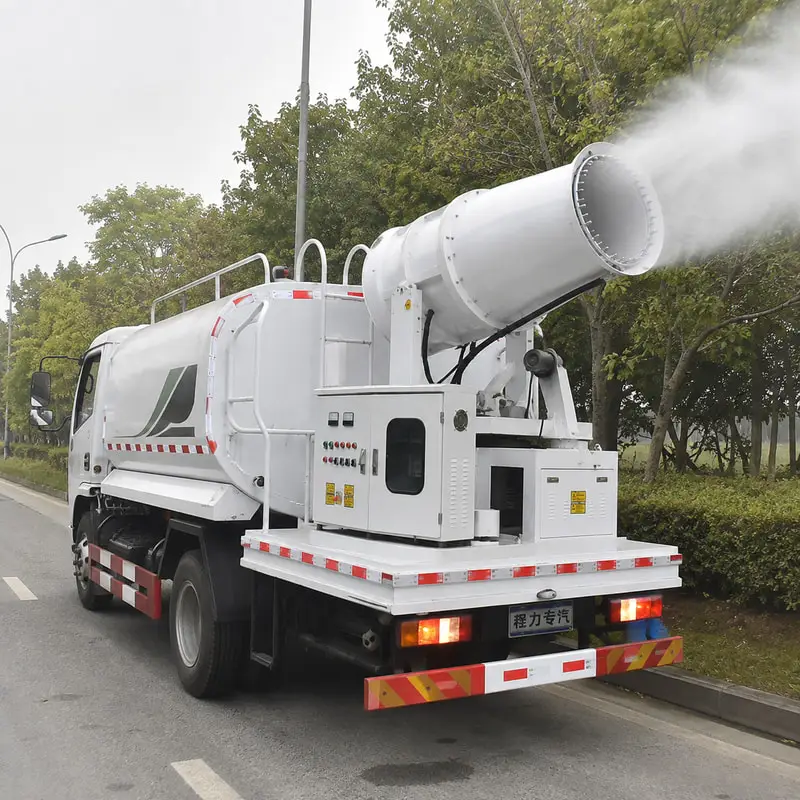 Easy Operation Dust Control Sprayer for Waste Transfer Station with Powerful Fan Airflow Customized Water Fog Cannon