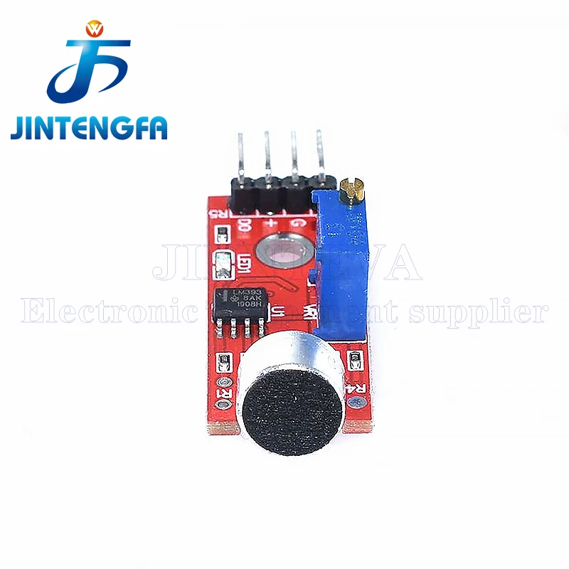 Módulo de detección de sensor de micrófono de sonido de alta sensibilidad para Arduino AVR PIC