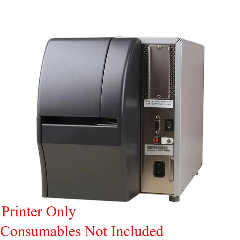 Industrial Thermal Barcode Label Printer 300DPI 104mm USB Connection Warehouse Fixed Asset Barcode Tagging Equipment