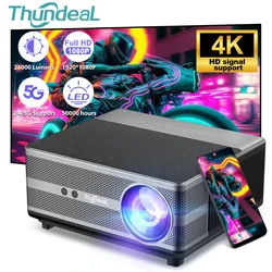 ThundeaL Full HD 1080P Projector WiFi LED 2K 4K Video Movie Beam TD98 TD98W Android Projector PK DLP Home Theater Cinema Beamer