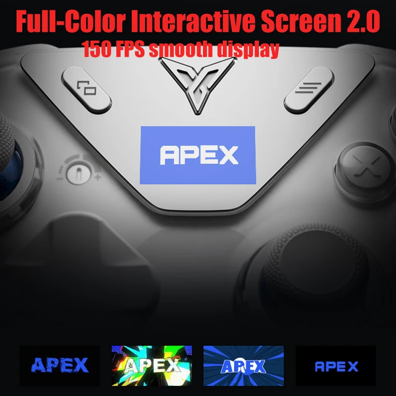 Flydigi apex 5 controller gamepad wireless gamepad for pc /Switch/Phone/TV/tablet computer,charging dock with Cool RGB screen