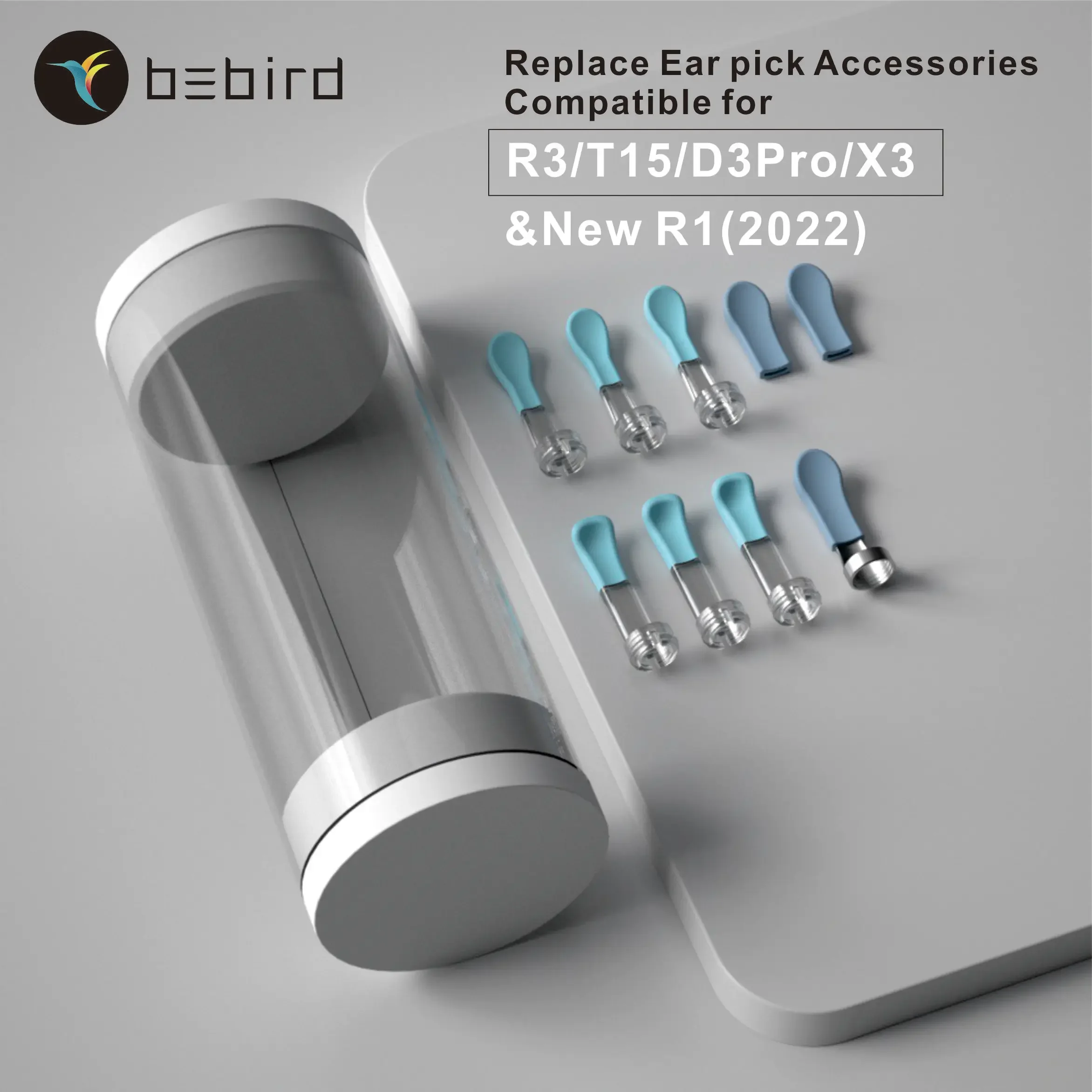 Bebird Accessory M9 Pro A2 C3 B2 X17 Pro Original Visual Ear Cleaner Replace Ear Tips Tool Set