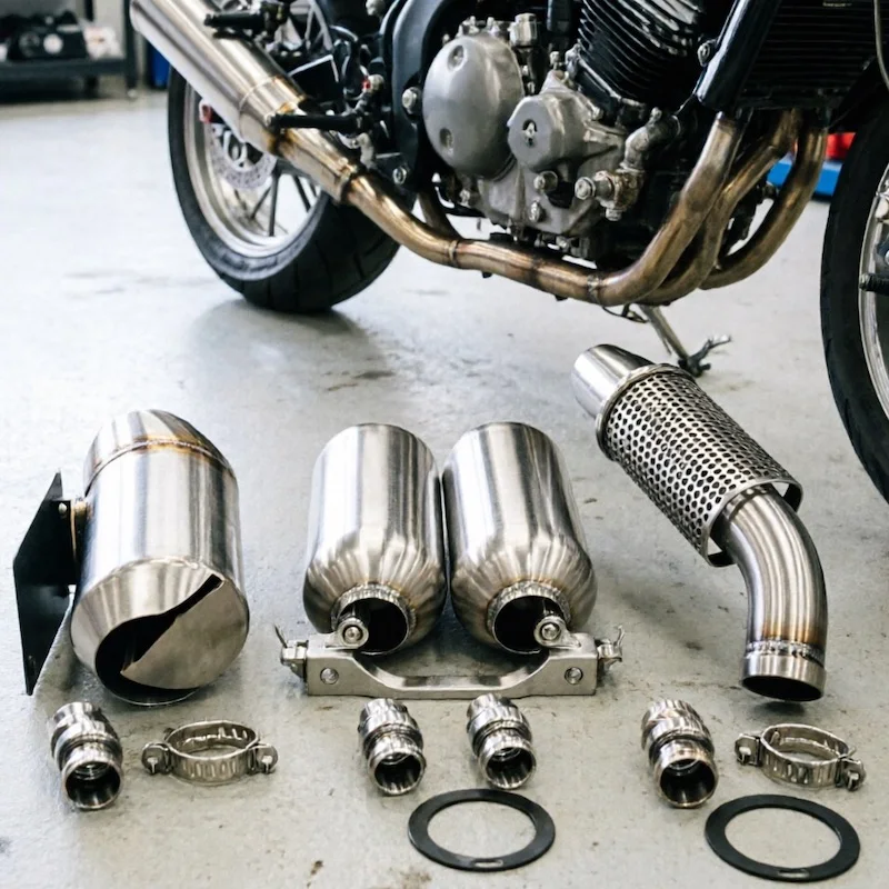 Slip-On Motorcycle Exhaust Pipes: Choosing the Right Configuration, Mount, and Fit