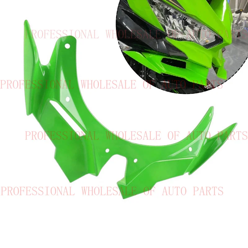 V+ V+ Motorcycle Naked Front Spoiler Winglet Aerodynamic for Kawasaki ZX-4R