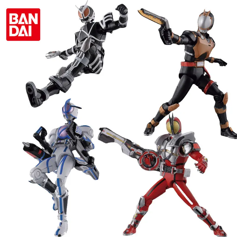 Bandai Original Shokugan SO-DO Kamen Rider 555 02 Indra Anime Action Figures Toys for Boys Girls Kids Gift