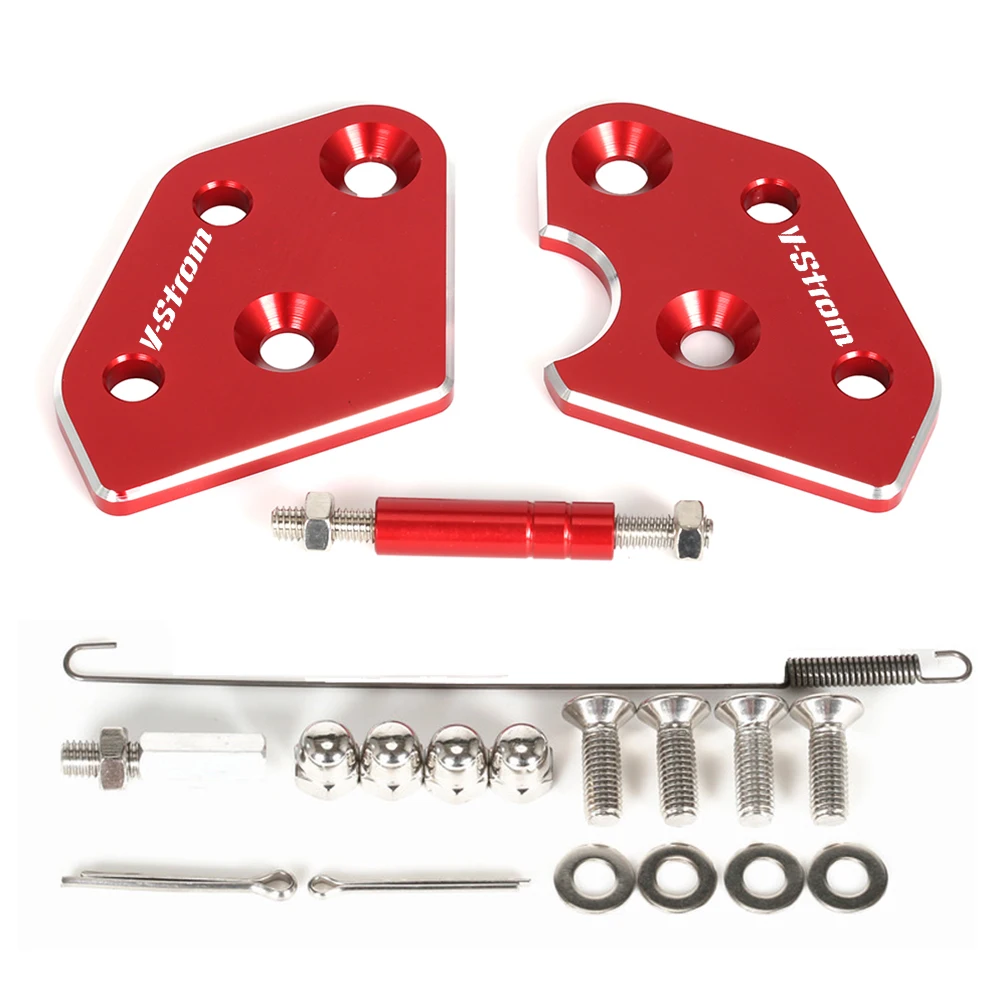 For SUZUKI DL650 DL1000 DL V-Strom 650 VStrom 1000 Motorcycle Accessories CNC Footrest Footpeg Lowering Drop Link Bracket Parts