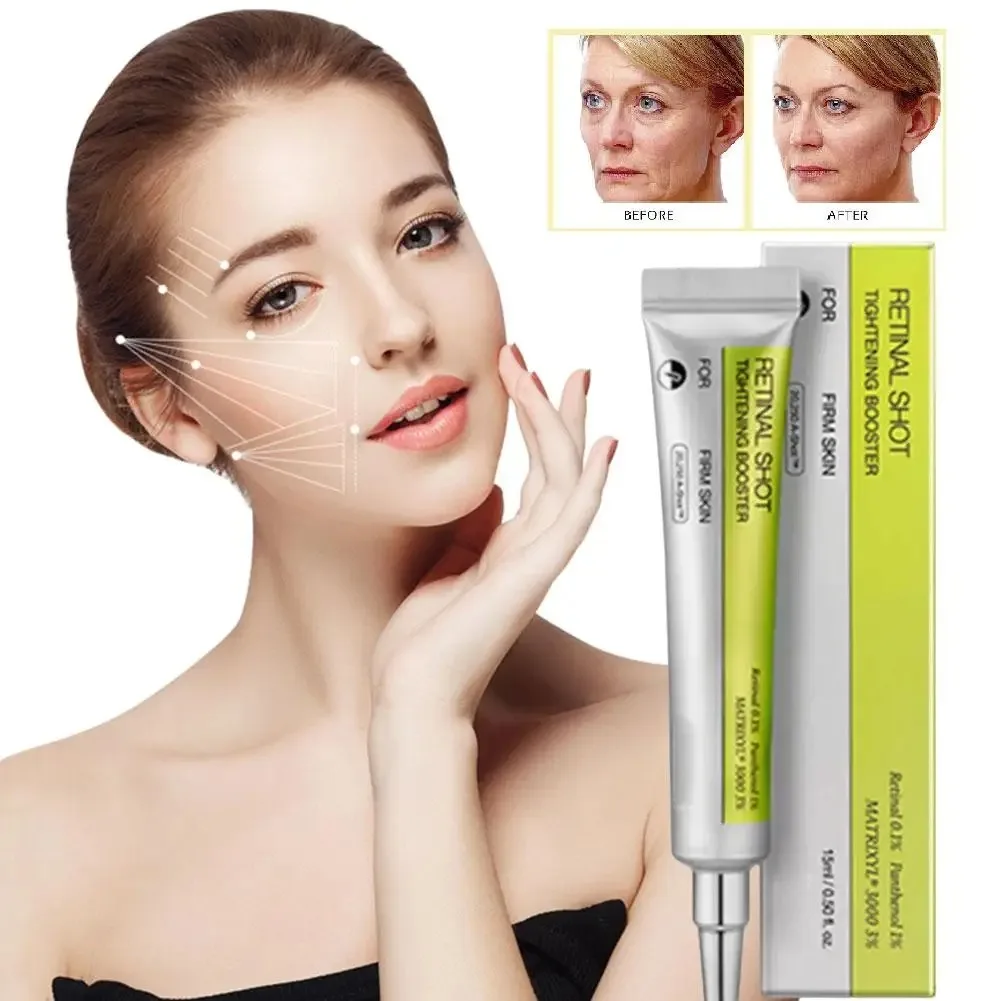 Vita A Retinal Shot Tightening Booster with Liposomized Retinal,Matryxyl,Pore Minimizer, Wrinkles Fine Lines,Firmer Skin,15ml